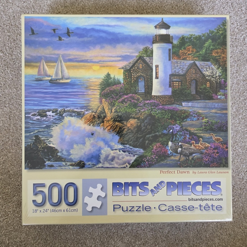 Perfect Dawn 500 Piece Puzzle-‎ Bits and Pieces jig saw puzzle Ships